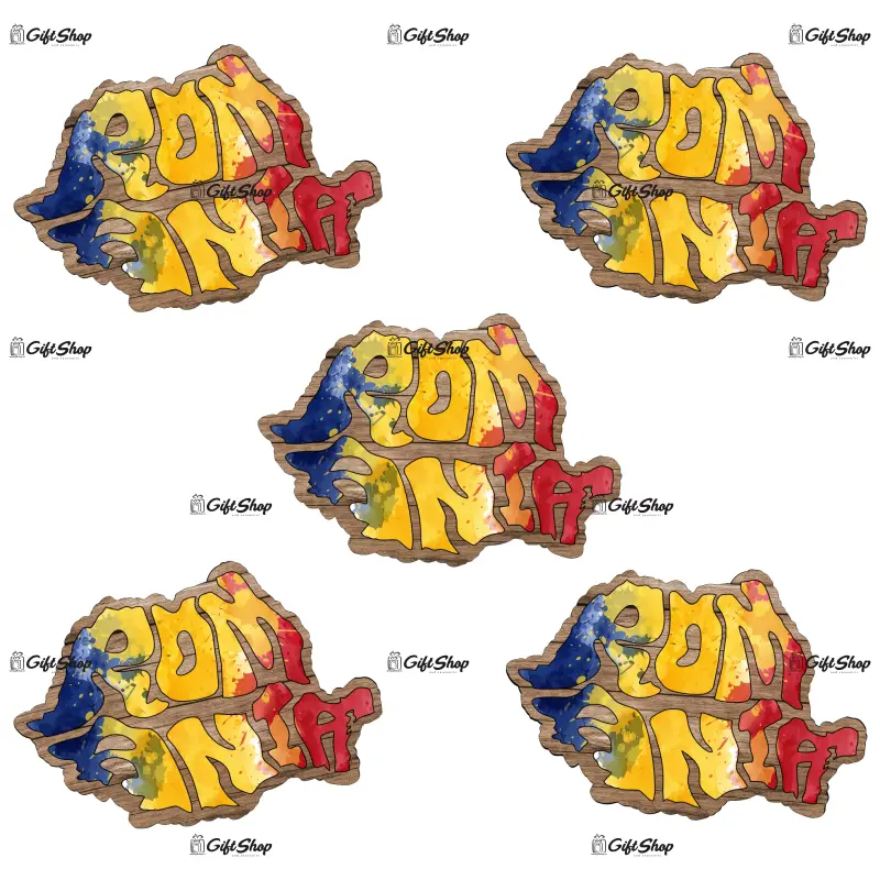 Mgs020-magnet frigider-harta-romania